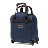 Travelpro Crew Classic Lightweight Softside Luggage, Rolling Underseat Carry on Bag, 14" Laptop or Tablet Sleeve, Men and Women, 17 - Inch, Patriot Blue