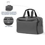 Travelpro Crew Classic Lightweight Softside Luggage, Underseat Travel Tote Bag, Men and Women, Titanium Grey