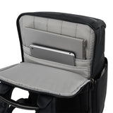 Travelpro Crew Executive Choice 3 Medium Top Load Backpack fits up to 15.6 Laptops and Tablets, USB A and C Ports, Men and Women, Jet Black