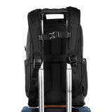 Travelpro Crew Executive Choice 3 Medium Top Load Backpack fits up to 15.6 Laptops and Tablets, USB A and C Ports, Men and Women, Jet Black