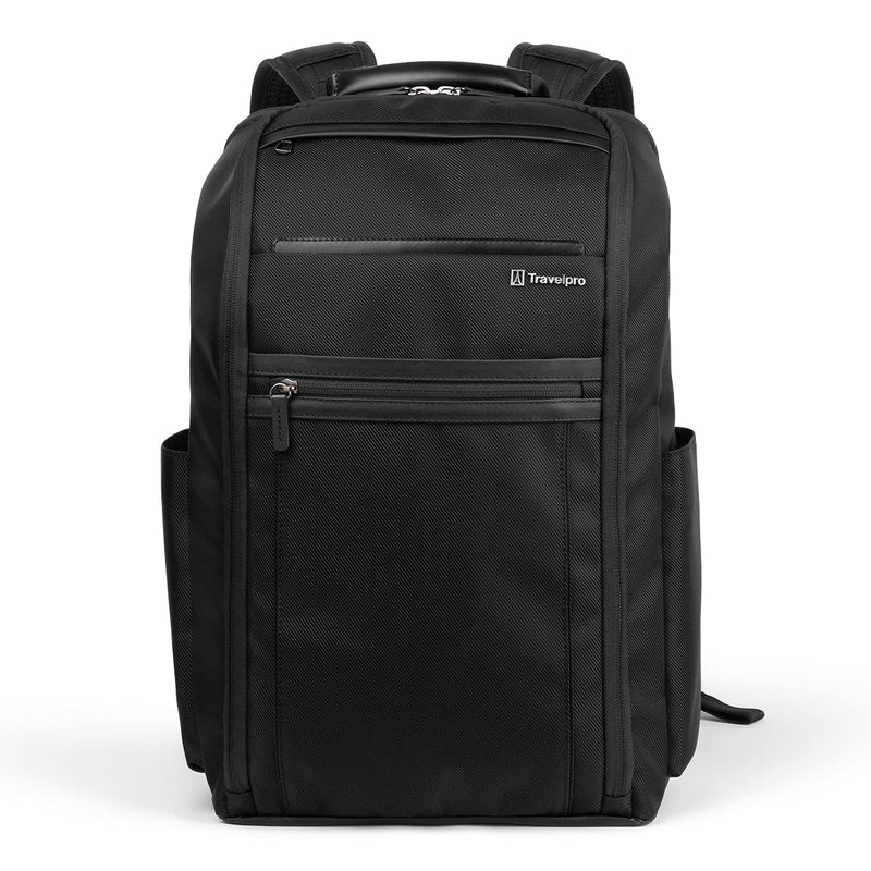 Travelpro Crew Executive Choice 3 Slim Backpack fits up to 15.6 Laptops and Tablets, Men and Women, Water - Resistant, Jet Black