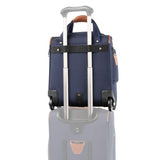 Travelpro Crew Versapack Softside Rolling Underseat Carry - on Bag, Men and Women, Patriot Blue, 16 - Inch