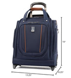 Travelpro Crew Versapack Softside Rolling Underseat Carry - on Bag, Men and Women, Patriot Blue, 16 - Inch