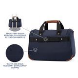 Travelpro Crew Versapack Underseat Carry - on Deluxe Travel Tote Bag, Men and Women, Patriot Blue, 17 - Inch