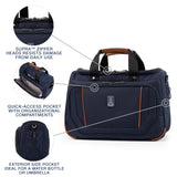Travelpro Crew Versapack Underseat Carry - on Deluxe Travel Tote Bag, Men and Women, Patriot Blue, 17 - Inch