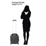 Travelpro Luggage Maxlite 5 Softside Lightweight Rolling Underseat Compact Carry on Upright 2 Wheel Bag, 15 - Inch — Shadow Grey