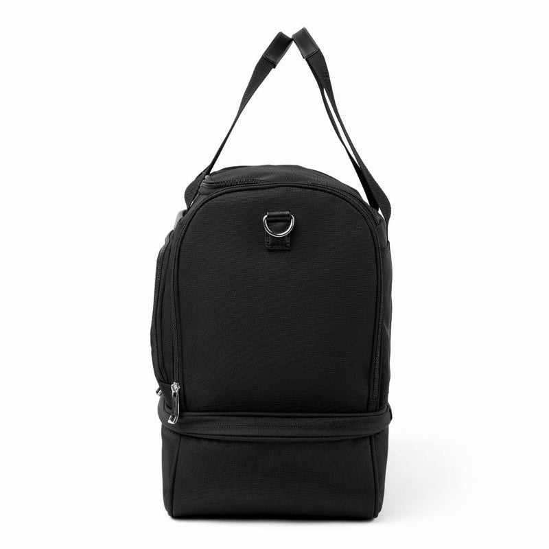 Travelpro Maxlite 5 Carry - On Weekender with Drop - Bottom Compartment, Lightweight Overnight Travel Duffel Bag, 19 - Inch — Black