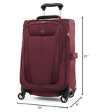 Travelpro Maxlite 5 Softside 2pc Set Expandable Carry On Luggage with 4 Spinner Wheels/Soft Underseat Tote, Lightweight Suitcase, Men and Women, Burgundy