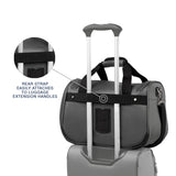 Travelpro Maxlite 5 Softside 2pc Set Expandable Carry On Luggage with 4 Spinner Wheels/Soft Underseat Tote, Lightweight Suitcase, Men and Women, Shadow Grey