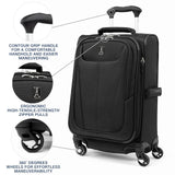 Travelpro Maxlite 5 Softside Expandable Luggage with 4 Spinner Wheels, Lightweight Suitcase, Men and Women