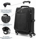Travelpro Maxlite 5 Softside Expandable Luggage with 4 Spinner Wheels, Lightweight Suitcase, Men and Women, Black, 2 - Piece Set (21/25)