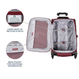Travelpro Maxlite 5 Softside Expandable Luggage with 4 Spinner Wheels, Lightweight Suitcase, Men and Women, Burgundy, Carry - on 21 - Inch