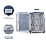 Travelpro Maxlite 5 Softside Expandable Luggage with 4 Spinner Wheels, Lightweight Suitcase, Men and Women, Ensign Blue, Checked - Large 29 - Inch