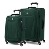 Travelpro Maxlite 5 Softside Expandable Luggage with 4 Spinner Wheels, Lightweight Suitcase, Men and Women, Forest Green, 2-Piece Set (21/25)