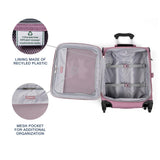 Travelpro Maxlite 5 Softside Expandable Luggage with 4 Spinner Wheels, Lightweight Suitcase, Men and Women, International, Orchid Pink Purple, Carry-on 19-Inch