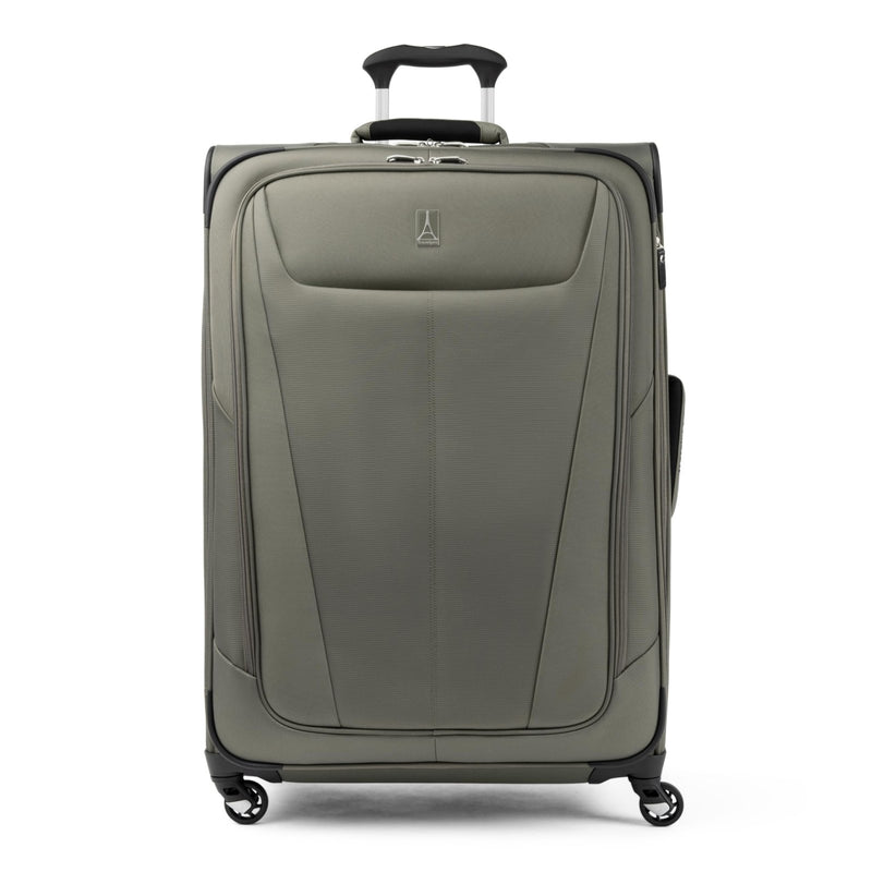 Travelpro Maxlite 5 Softside Expandable Luggage with 4 Spinner Wheels, Lightweight Suitcase, Men and Women, Slate Green, Checked - Large 29 - Inch