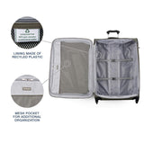 Travelpro Maxlite 5 Softside Expandable Luggage with 4 Spinner Wheels, Lightweight Suitcase, Men and Women, Slate Green, Checked - Large 29 - Inch