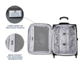Travelpro Maxlite 5 Softside Expandable Upright 2 Wheel Carry - on Luggage, Lightweight, 20 - Inch — Black