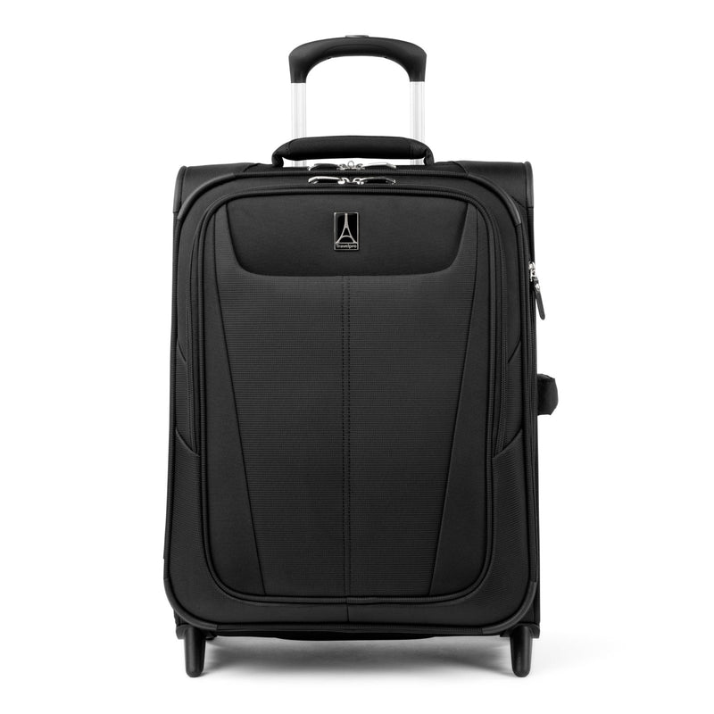 Travelpro Maxlite 5 Softside Expandable Upright 2 Wheel Carry - on Luggage, Lightweight, 20 - Inch — Black
