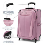Travelpro Maxlite 5 Softside Expandable Upright 2 Wheel Carry - on Luggage, Lightweight, 21 - Inch - Orchid Pink Purple