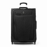 Travelpro Maxlite 5 Softside Expandable Upright 2 Wheel Checked Medium Luggage, Lightweight, 26 - Inch — Black