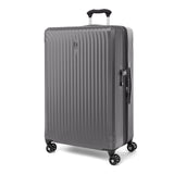 Travelpro Maxlite Air Hardside Expandable Checked Luggage, 8 Spinner Wheels, Lightweight Hard Shell Polycarbonate Suitcase, Shadow Grey, Checked Large 28 - Inch