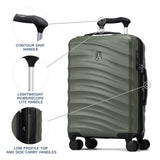 Travelpro Maxlite Air V2 Hardside Expandable Carry on Luggage, 8 Spinner Wheels, Lightweight Hard Shell Suitcase, TSA lock, Slate Green, Compact Carry On 19 - Inch