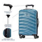 Travelpro Maxlite Air V2 Hardside Expandable Carry on Luggage, 8 Spinner Wheels, Lightweight Hard Shell Suitcase, TSA lock, Teal, Compact Carry On 19 - Inch
