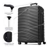Travelpro Maxlite Air V2 Hardside Expandable Checked Luggage, 8 Spinner Wheels, Lightweight Hard Shell Suitcase, TSA lock, Black, Checked Large 28-Inch