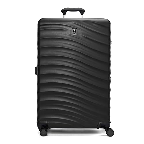 Travelpro Maxlite Air V2 Hardside Expandable Checked Luggage, 8 Spinner Wheels, Lightweight Hard Shell Suitcase, TSA lock, Black, | Backpacks4Less