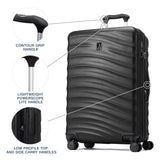 Travelpro Maxlite Air V2 Hardside Expandable Checked Luggage, 8 Spinner Wheels, Lightweight Hard Shell Suitcase, TSA lock, Black, Checked Medium 25 - Inch