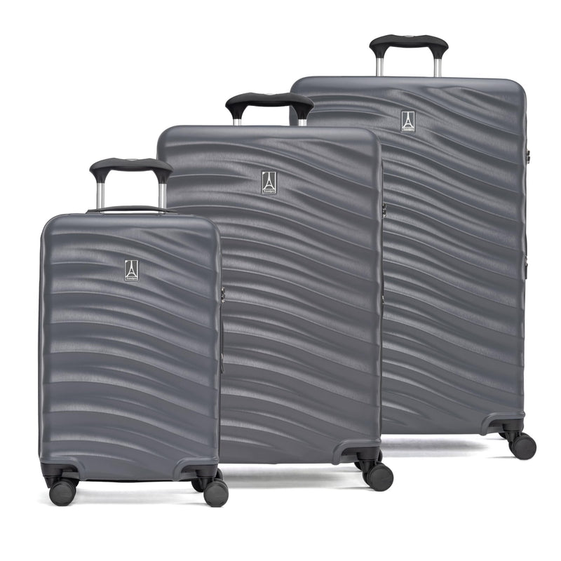 Travelpro Maxlite Air V2 Hardside Expandable Luggage, 8 Spinner Wheels, Lightweight Hard Shell, TSA lock, Shadow Grey, 3 - Piece Set (20/25/28)