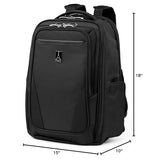 Travelpro Maxlite Lightweight Laptop Backpack, Fits 15" Laptop & 11" Tablet, Water - Resistant, 18 - Inch — Black