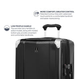 Travelpro Pathways 3 Hardside Expandable Luggage, 8 Spinner Wheels, Lightweight Hard Shell Suitcase, 3 Piece Set (21/25/28), Black Knight