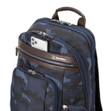 Travelpro Platinum Elite Business Laptop Travel Backpack, Fits up to 16 Inch Laptop, Water Resistant, Men and Women, Navy Camouflage