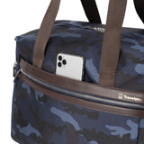 Travelpro Platinum Elite Carry on Soft Travel Duffel Bag, Weekender, Gym Bag, Men and Women, Navy Camouflage, 19 Inch