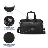 Travelpro Platinum Elite Carry on Soft Travel Underseat Tote Bag, Weekender, Overnight, Men and Women, Black, 16.5 Inch