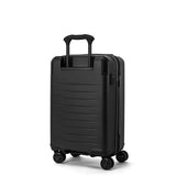 Travelpro Platinum Elite Hardside Expandable Carry on Luggage, 8 Wheel Spinner, TSA Lock, Hard Shell Polycarbonate Suitcase, Jet Black, Carry on 21-Inch