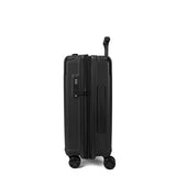 Travelpro Platinum Elite Hardside Expandable Carry on Luggage, 8 Wheel Spinner, TSA Lock, Hard Shell Polycarbonate Suitcase, Jet Black, Carry on 21-Inch
