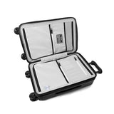 Travelpro Platinum Elite Hardside Expandable Carry on Luggage, 8 Wheel Spinner, TSA Lock, Hard Shell Polycarbonate Suitcase, Jet Black, Carry on 21-Inch