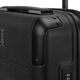 Travelpro Platinum Elite Hardside Expandable Carry on Luggage, 8 Wheel Spinner, TSA Lock, Hard Shell Polycarbonate Suitcase, Jet Black, Carry on 21-Inch