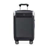Travelpro Platinum Elite Hardside Expandable Carry on Luggage, 8 Wheel Spinner, TSA Lock, Hard Shell Polycarbonate Suitcase, Shadow Black, Carry on 21-Inch