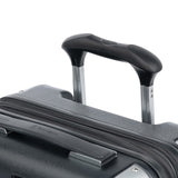 Travelpro Platinum Elite Hardside Expandable Carry on Luggage, 8 Wheel Spinner, TSA Lock, Hard Shell Polycarbonate Suitcase, Shadow Black, Compact Carry on 20 - Inch