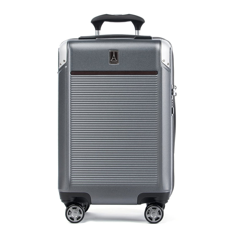 Travelpro Platinum Elite Hardside Expandable Carry on Luggage, 8 Wheel Spinner, TSA Lock, Hard Shell Polycarbonate Suitcase, Vintage | Backpacks4Less