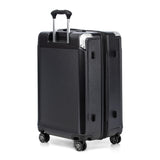 Travelpro Platinum Elite Hardside Expandable Checked Luggage, 8 Wheel Spinner, TSA Lock, Hard Shell Polycarbonate Suitcase, Shadow Black, Checked Medium 25 - Inch