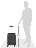 Travelpro Platinum Elite Hardside Expandable Checked Luggage, 8 Wheel Spinner, TSA Lock, Hard Shell Polycarbonate Suitcase, Shadow Black, Checked Medium 25 - Inch