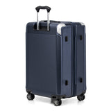 Travelpro Platinum Elite Hardside Expandable Checked Luggage, 8 Wheel Spinner, TSA Lock, Hard Shell Polycarbonate Suitcase, True Navy Blue, Checked Medium 25 - Inch