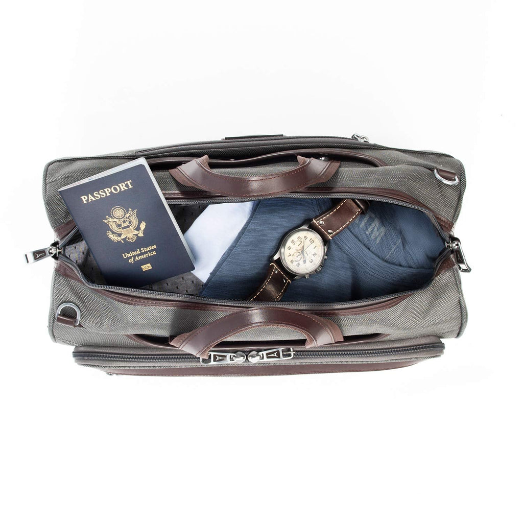 Travelpro Platinum Elite Regional Underseat Duffel Bag, Vintage Grey, One Size
