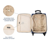 Travelpro Runway 3 piece Luggage Set, Carry on UnderSeat Luggage Soft Tote, Carry - on & Convertible Medium to Large 28 - Inch Check - in Expandable Luggage, 4 Spinner Wheels, Softside Suitcase, Blue