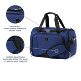 Travelpro Runway 3 piece Luggage Set, Carry on UnderSeat Luggage Soft Tote, Carry - on & Convertible Medium to Large 28 - Inch Check - in Expandable Luggage, 4 Spinner Wheels, Softside Suitcase, Blue